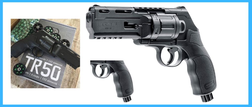 T4E Umarex – .50 Cal Paintball Revolver for Self Defense