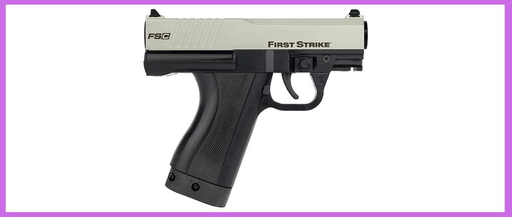 First Strike – Best Paintball Pistol to Shoot Pepper Balls
