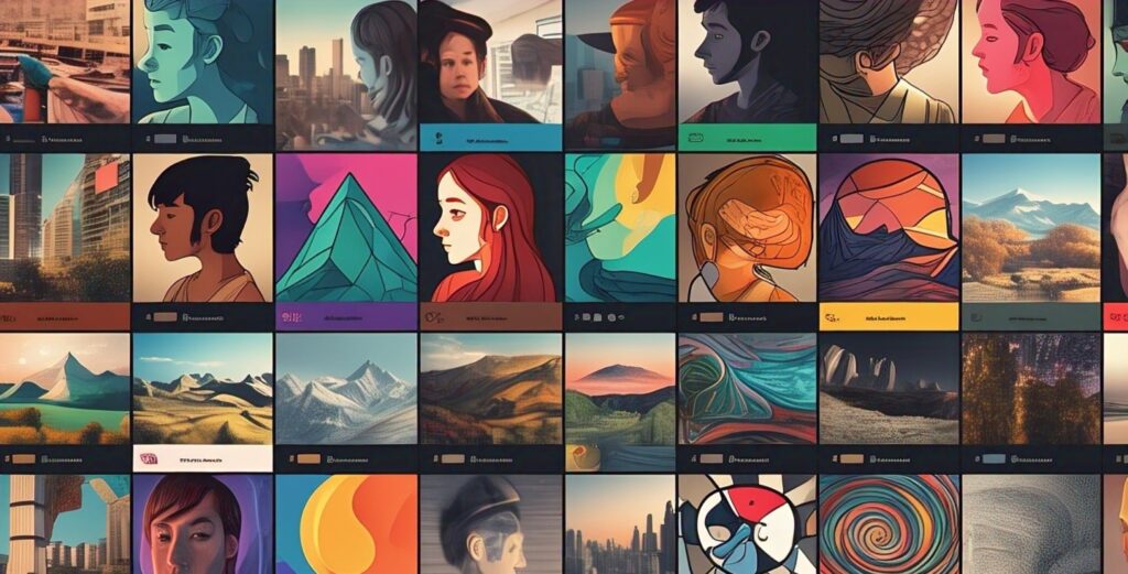 What are the types of profile pictures people use?